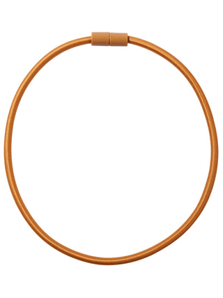 Zsiska Bliss 24" Magnetic Cord Necklace, Copper - Statement Boutique