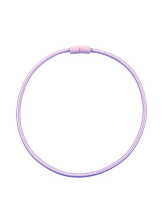 Zsiska Bliss 24" Magnetic Cord Necklace, Lavender - Statement Boutique