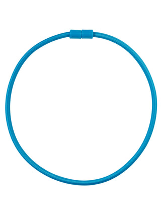 Zsiska Bliss 24" Magnetic Cord Necklace, Turquoise - Statement Boutique