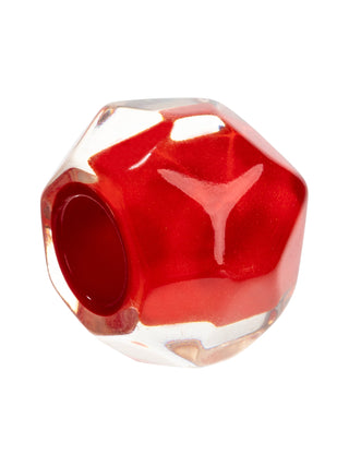 Zsiska Bliss Prue Large Faceted Bead, Red - Statement Boutique