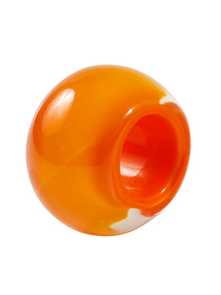 Zsiska Bliss Vive Round Bead, Orange - Statement Boutique
