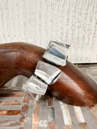 Emocion Bracelet, Silver