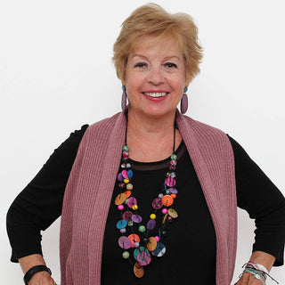 Sylca Designs Multi-Color Calypso Triple Strand Necklace - Statement Boutique