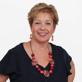 Sylca Designs Saffron Mixed Media Necklace - Statement Boutique