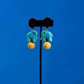 Ellie Earrings, Turquoise