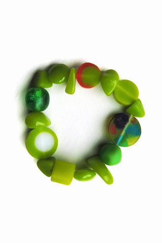 Nusantara Inc. Mixed Media Resin Bracelet-81734: 00002 - Statement Boutique