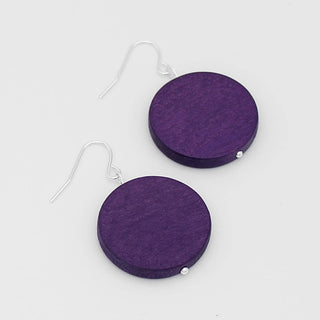 Sylca Designs Purple Dot Rosie Earrings - Statement Boutique