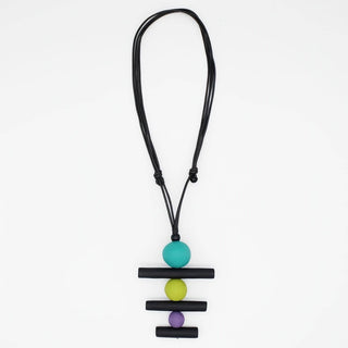 Sylca Designs Turquoise Linear Layers Pendant Necklace - Statement Boutique