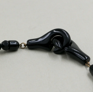 Evia Necklace, Brown/Yellow