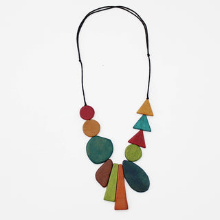 Sylca Designs Multi Color Long Alexis Necklace - Statement Boutique