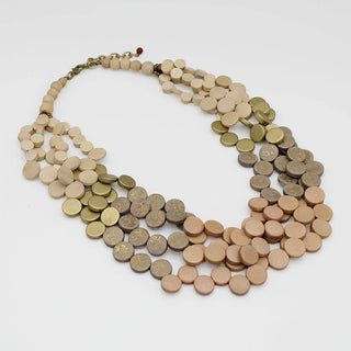 Sylca Designs Ivory Vivian Multi-Strand Necklace - Statement Boutique