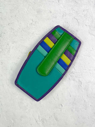 iLi New York Double Sided Credit Card Holder, Cool Tropics - Statement Boutique