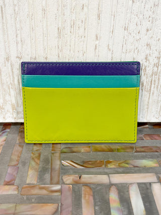 iLi New York I.D. Card Case, Cool Tropics - Statement Boutique