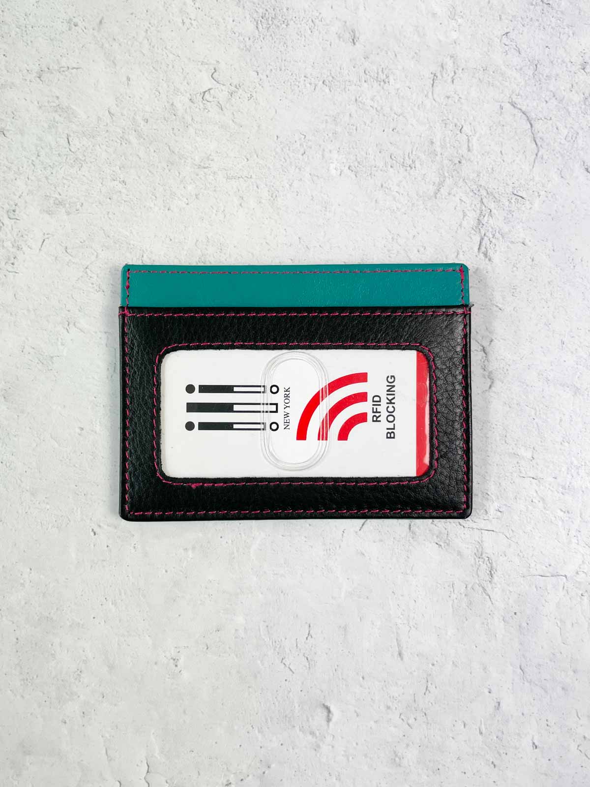 iLi New York I.D. Card Case, Midnight - Statement Boutique