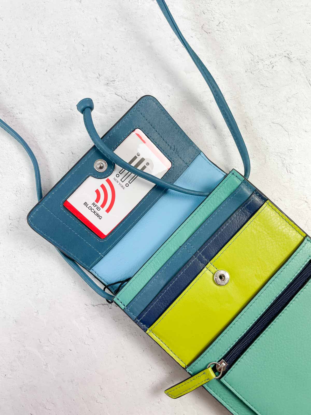 iLi New York Organizer On A String, Serenity Multi - Statement Boutique