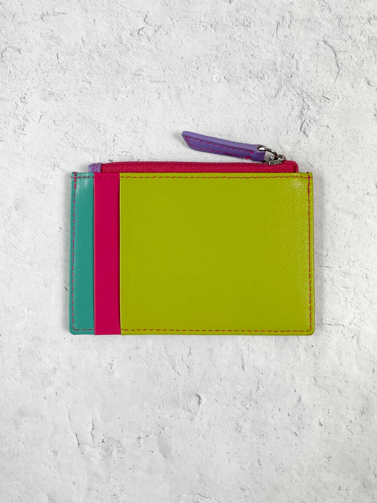 iLi New York Zip I.D. Card Case, Palm Beach - Statement Boutique
