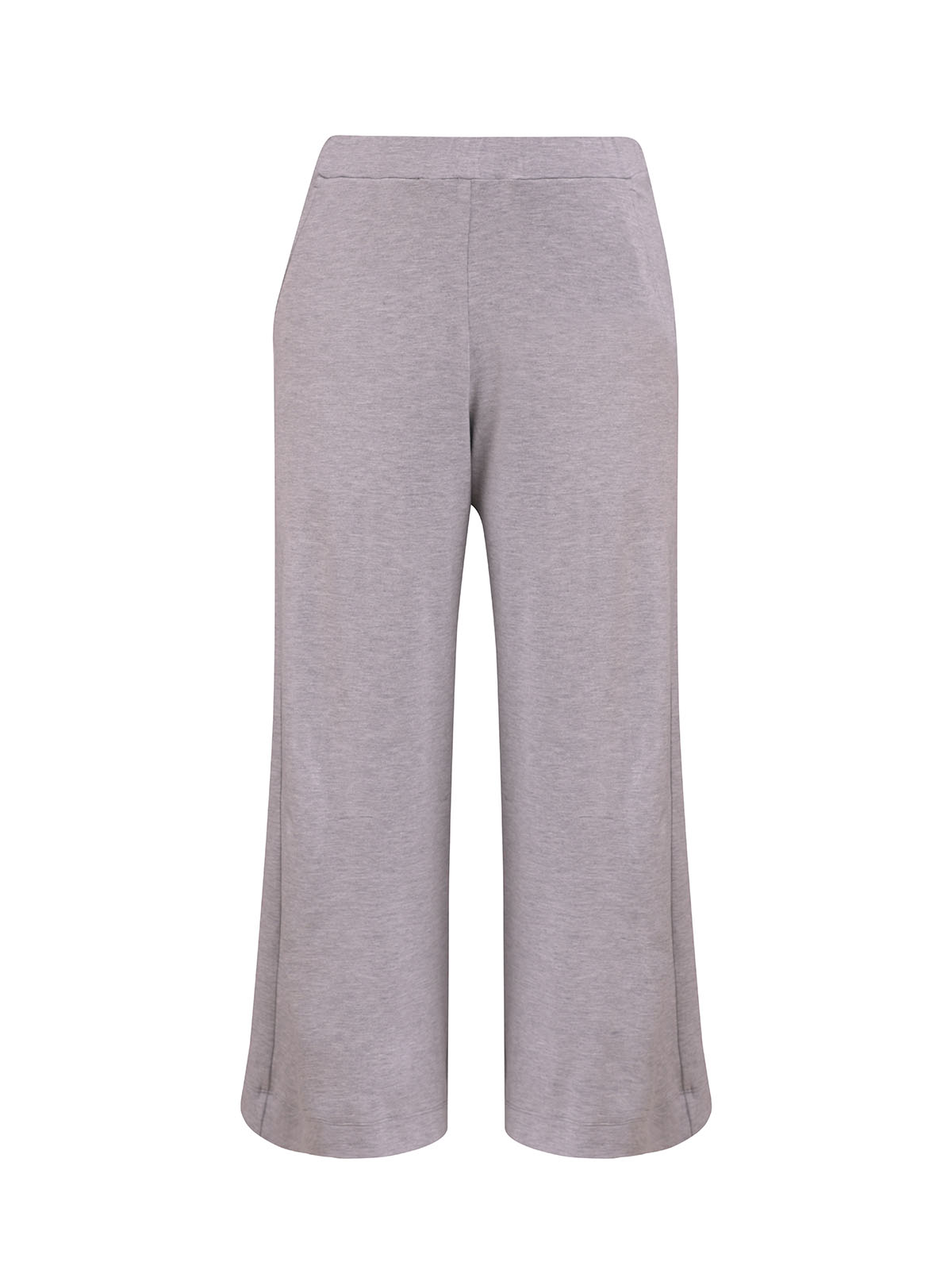 Alembika Easy Knit Crop Pant, Grey - Statement Boutique