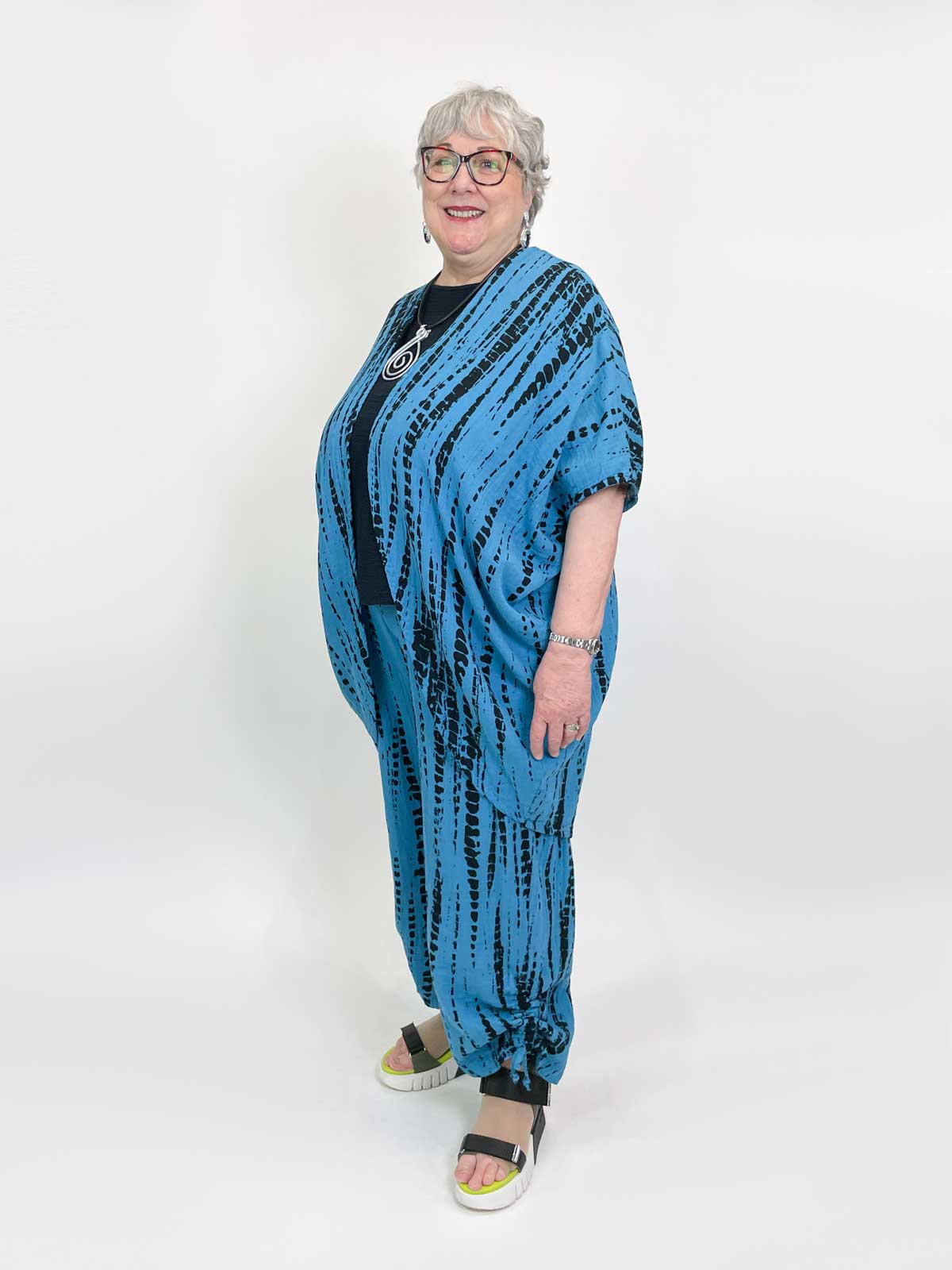 Bryn Walker Bambu Print Gauze Annette Cardigan, Isola - Statement Boutique