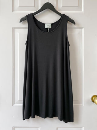 Chalet et ceci Jersey Full Long Tank, Black