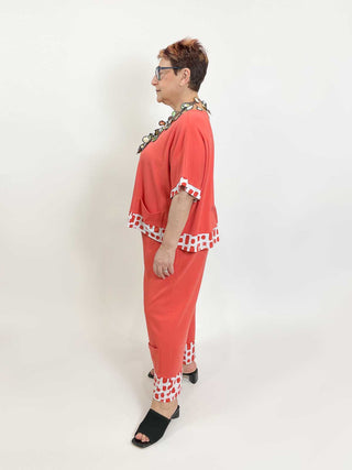 Chalet Modal Cotton Jilly Pant, Camellia - Statement Boutique