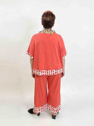 Chalet Modal Cotton Jilly Pant, Camellia - Statement Boutique