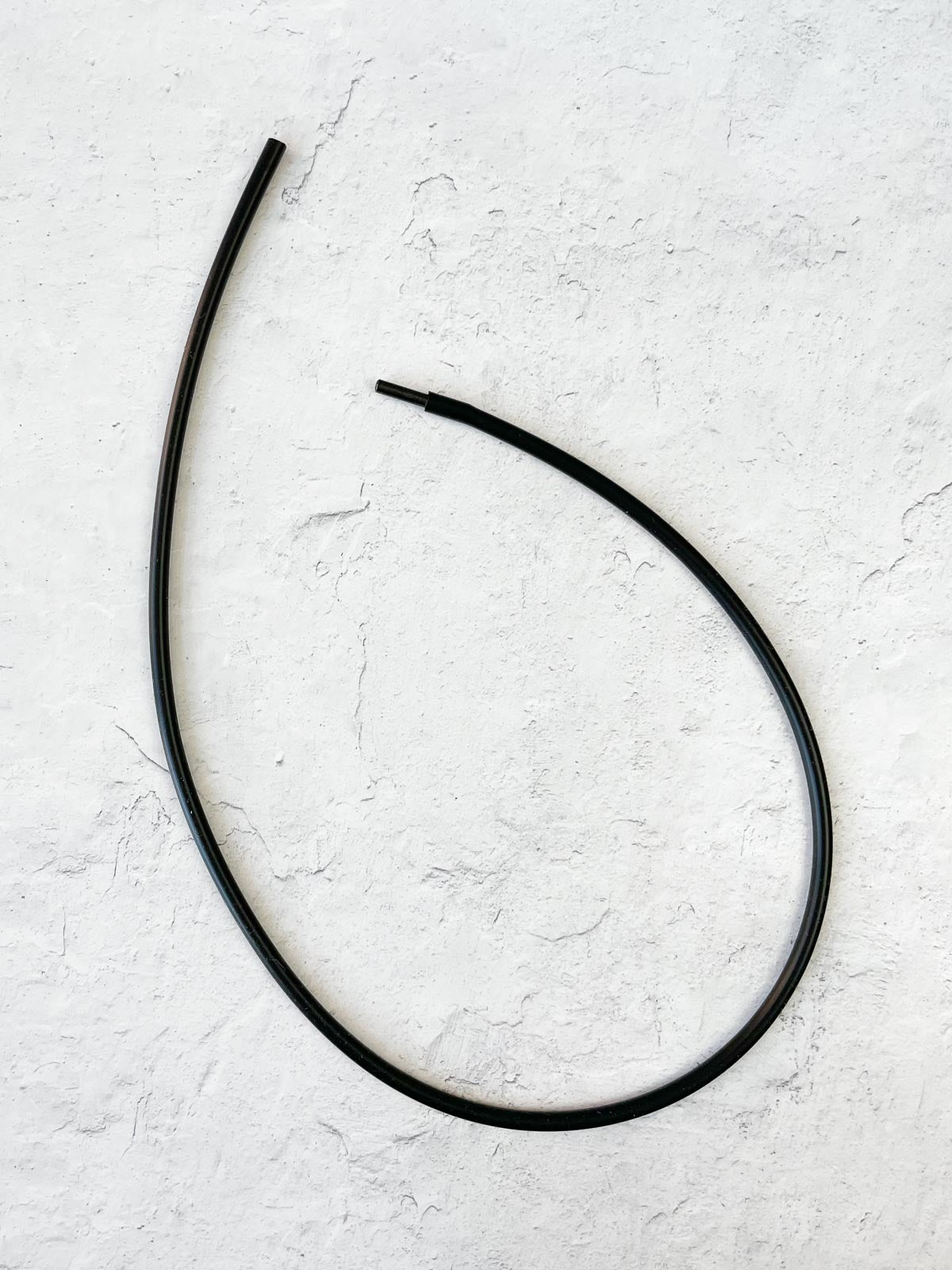 OC Jewelry 23&quot; Rubber Necklace Extender, Black