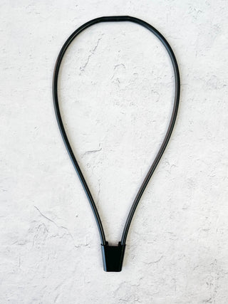 OC Jewelry 23" Brooch Necklace Cord, Black