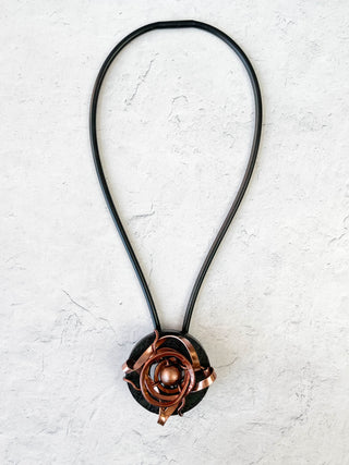 OC Jewelry 23" Brooch Necklace Cord, Black