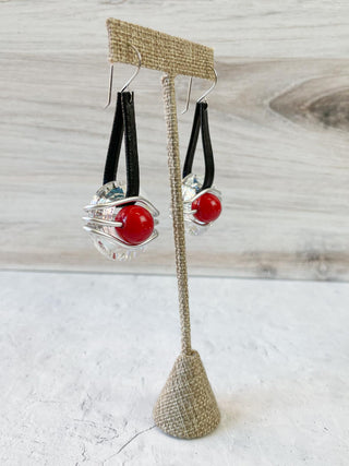OC Jewelry Denali Earrings, Red