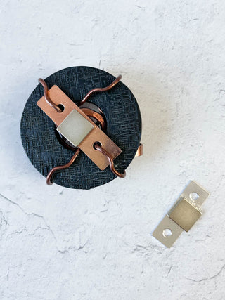 OC Jewelry Saturn II Magnet Brooch, Copper UL