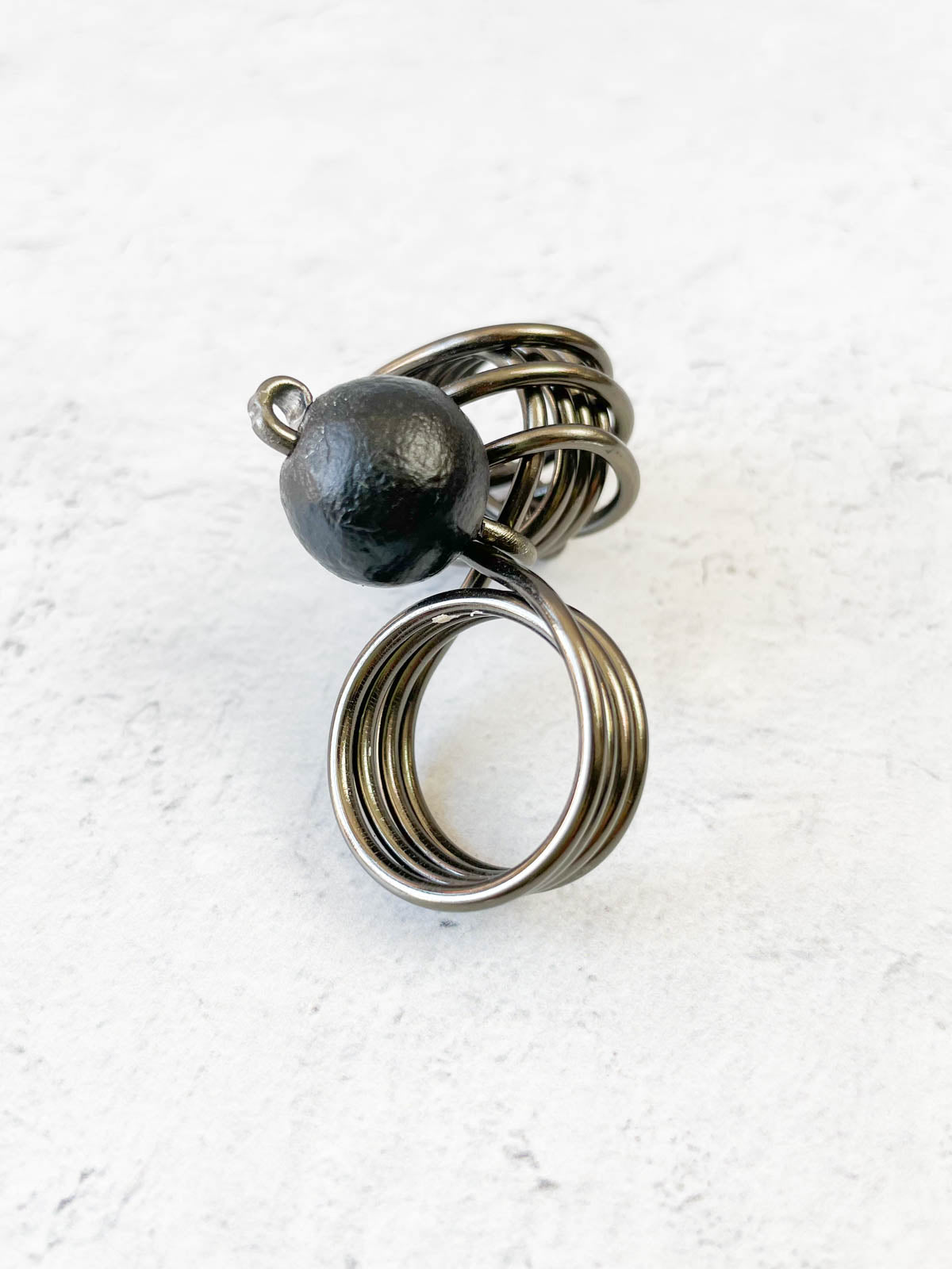 OC Jewelry Wilma Ring, Black UL