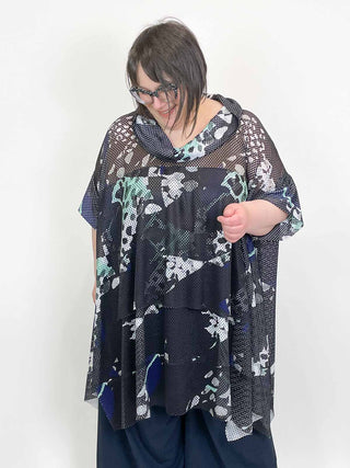 Igor Dobranic Pianist Tunic, Black Multi - Statement Boutique