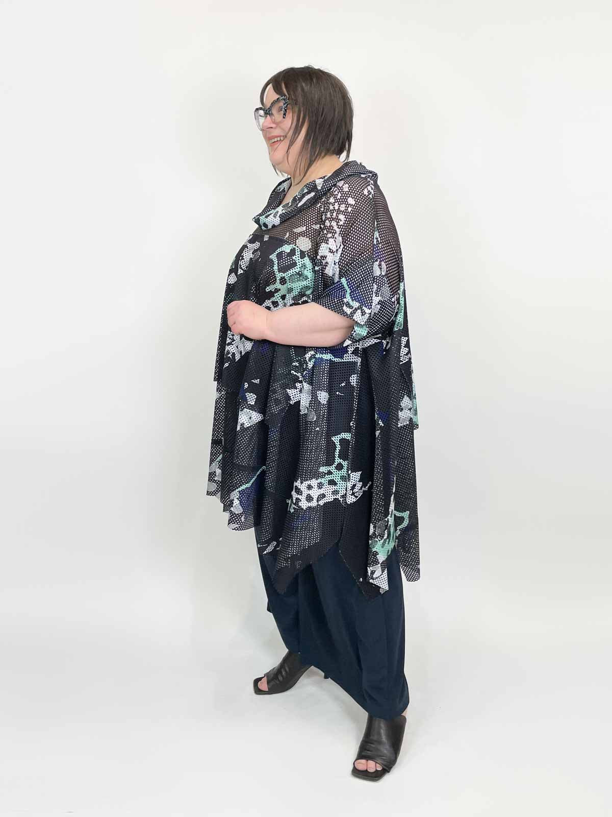 Igor Dobranic Pianist Tunic, Black Multi - Statement Boutique