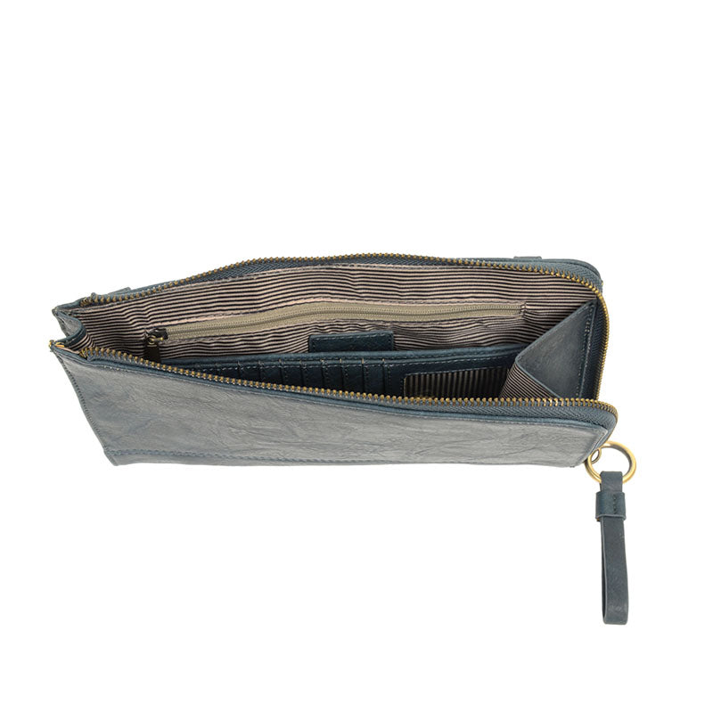 Joy Susan Karina Convertible Wristlet &amp; Wallet, Deja Blue