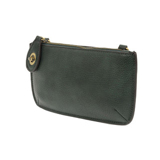 Joy Susan Mini Crossbody Wristlet Clutch, Green Opal