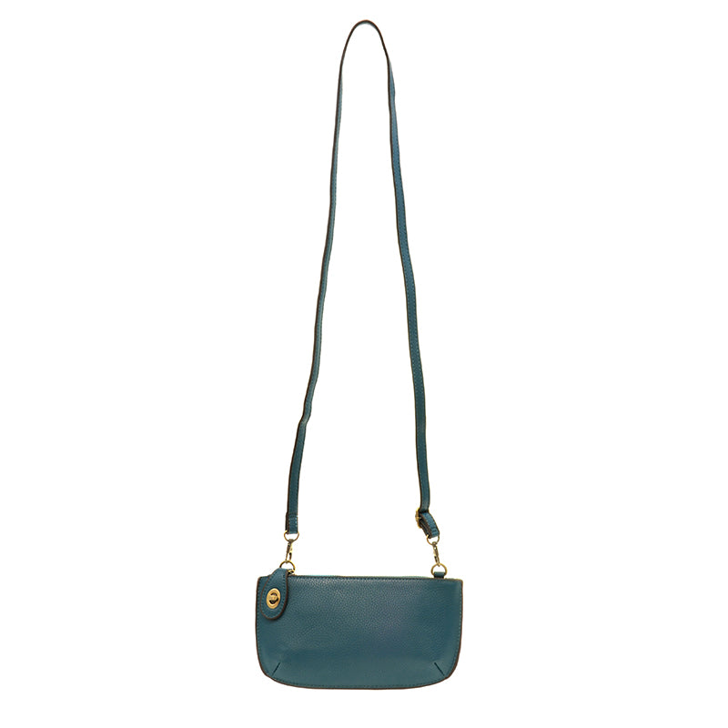 Joy Susan Mini Crossbody Wristlet Clutch, Peacock