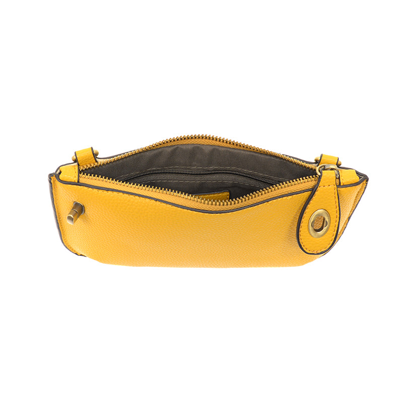 Joy Susan Mini Crossbody Wristlet Clutch, Goldenrod