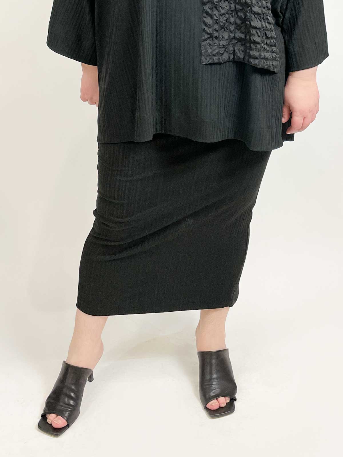 Kedem Sasson Alyssum Skirt, Black - Statement Boutique
