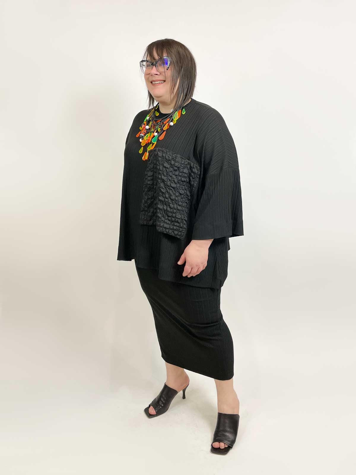 Kedem Sasson Alyssum Skirt, Black - Statement Boutique