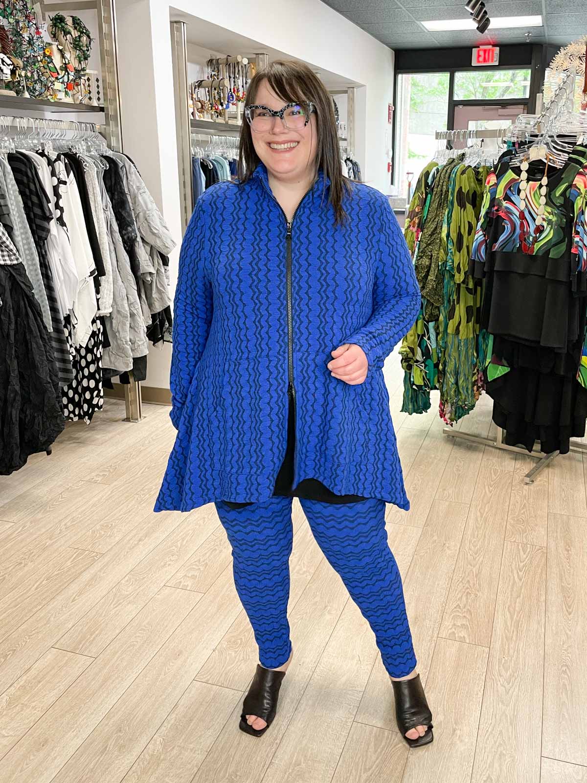 Kozan Jenna Legging, Neptune - Statement Boutique