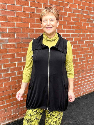 Kozan Valerie Vest, Black Vogue - Statement Boutique