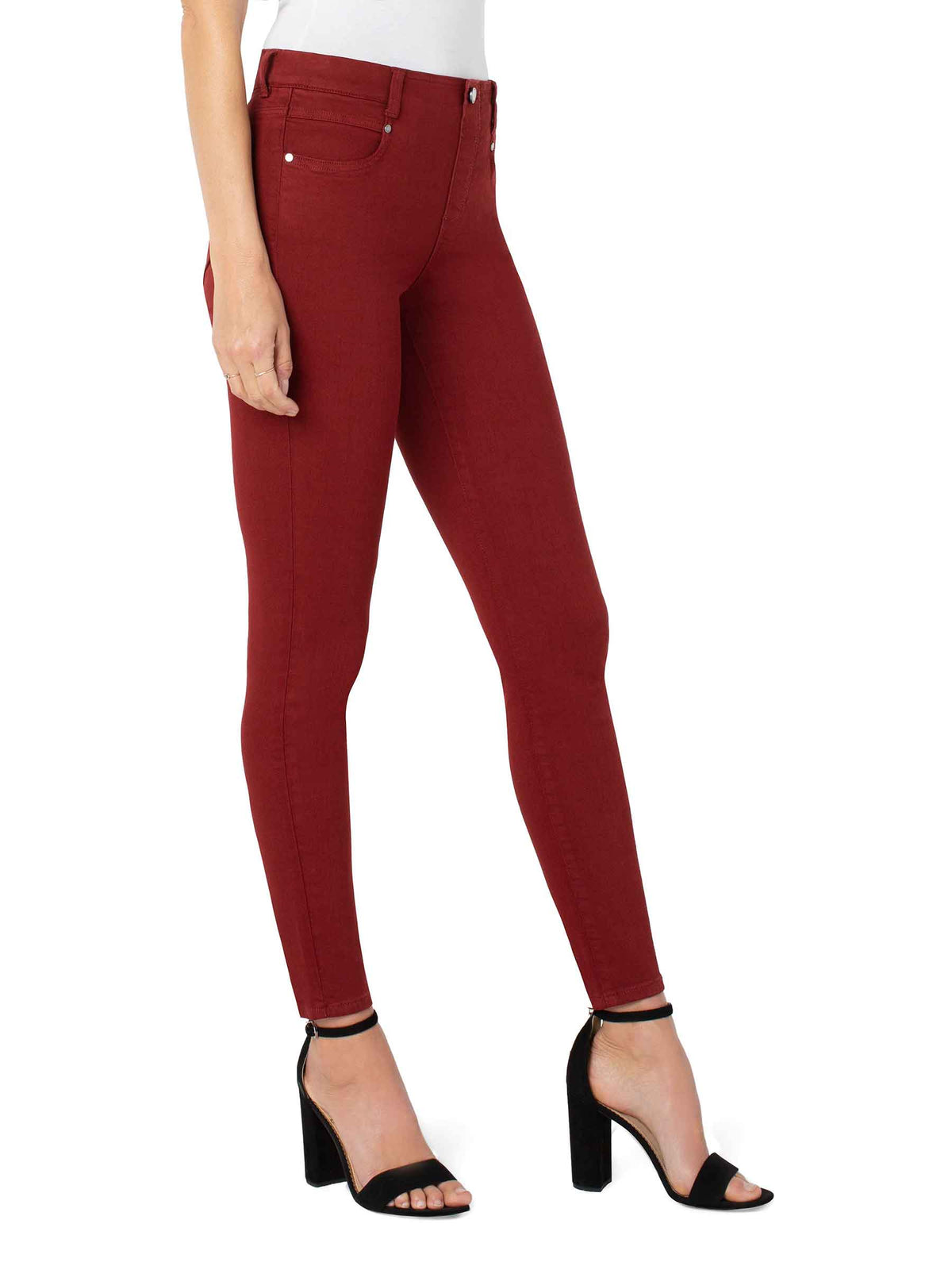 Liverpool Los Angeles Gia Glider Skinny 30&quot;, Deep Henna - Statement Boutique