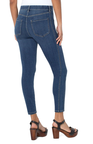 Liverpool Los Angeles Gia Glider Crop Skinny Seamed, Goldwater - Statement Boutique