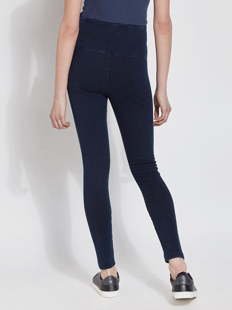 Lysse, Pants & Jumpsuits, Lysse Lynette Scallop Edge Denim Legging 2478