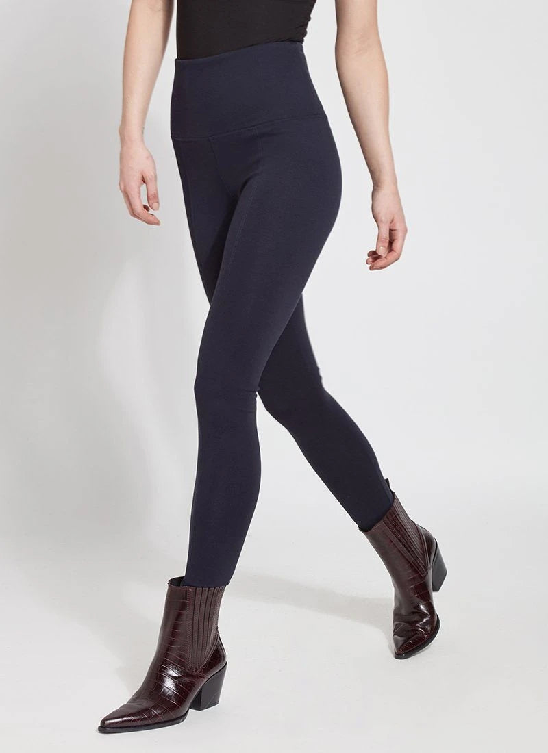 Lysse Leggings Women's Toothpick Denim Pattern Legging, Deep Olive, Small  at  Women's Clothing store