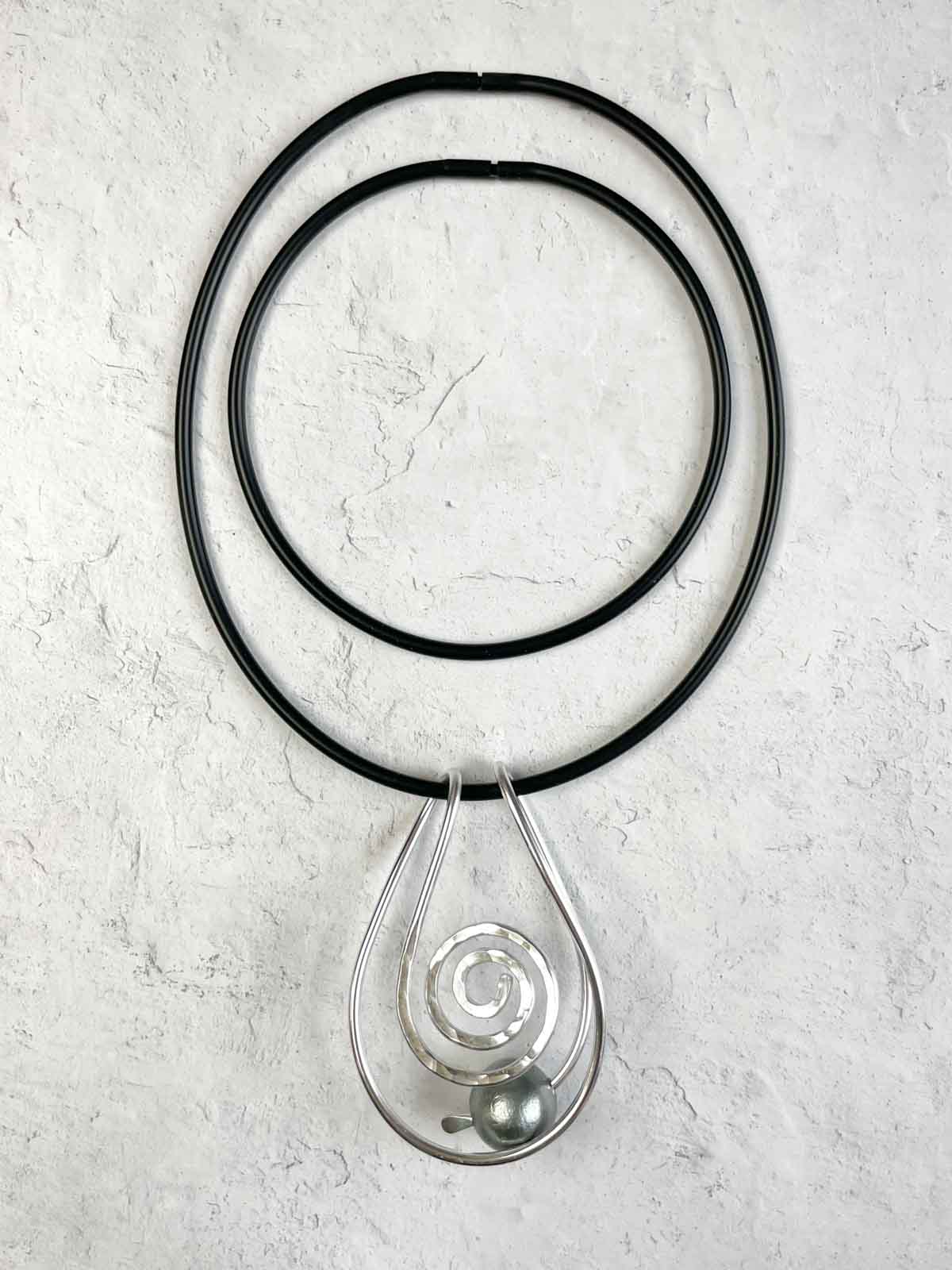OC Jewelry Stormy Convertible Necklace, Silver UL - Statement Boutique