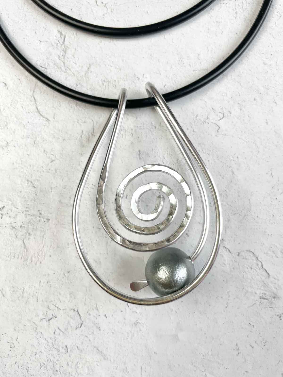 OC Jewelry Stormy Convertible Necklace, Silver UL - Statement Boutique