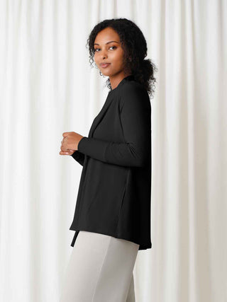Sympli Everyday Cardigan, Black - Statement Boutique